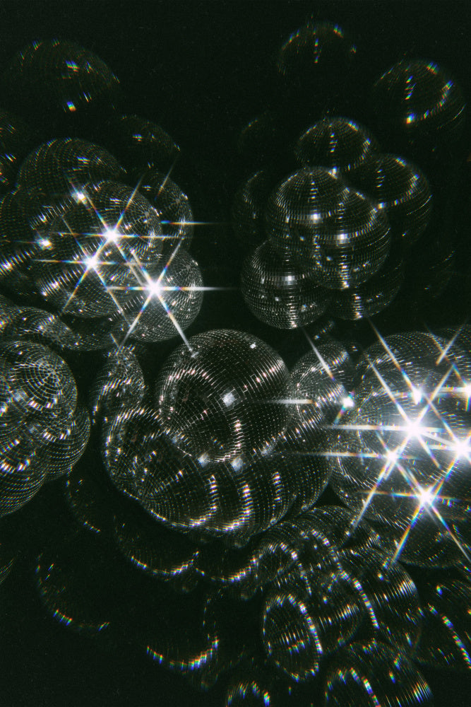 Sparkling Disco Balls | Poster