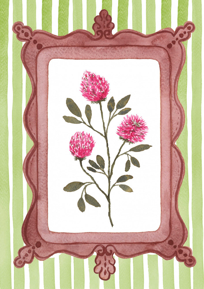 Clover Bloom Frame | Canvas