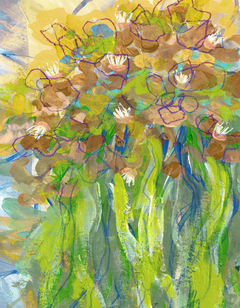 Vibrant Garden Blooms | Poster