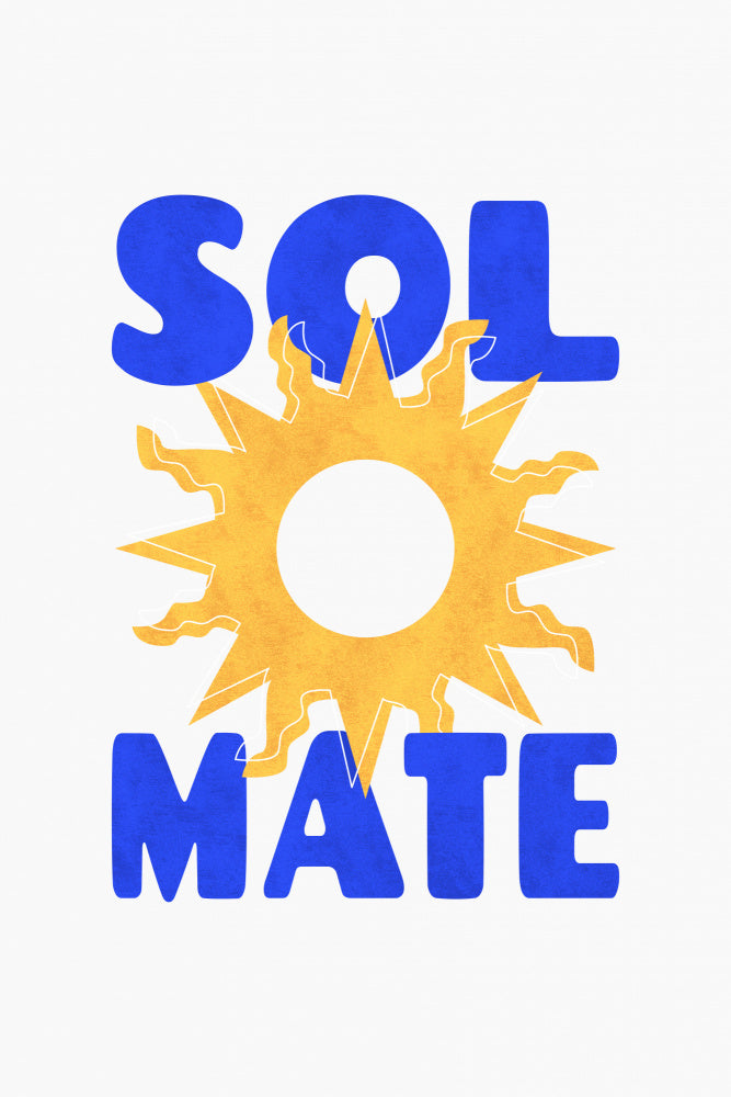 Sol Mate Sun Graphic | Canvas