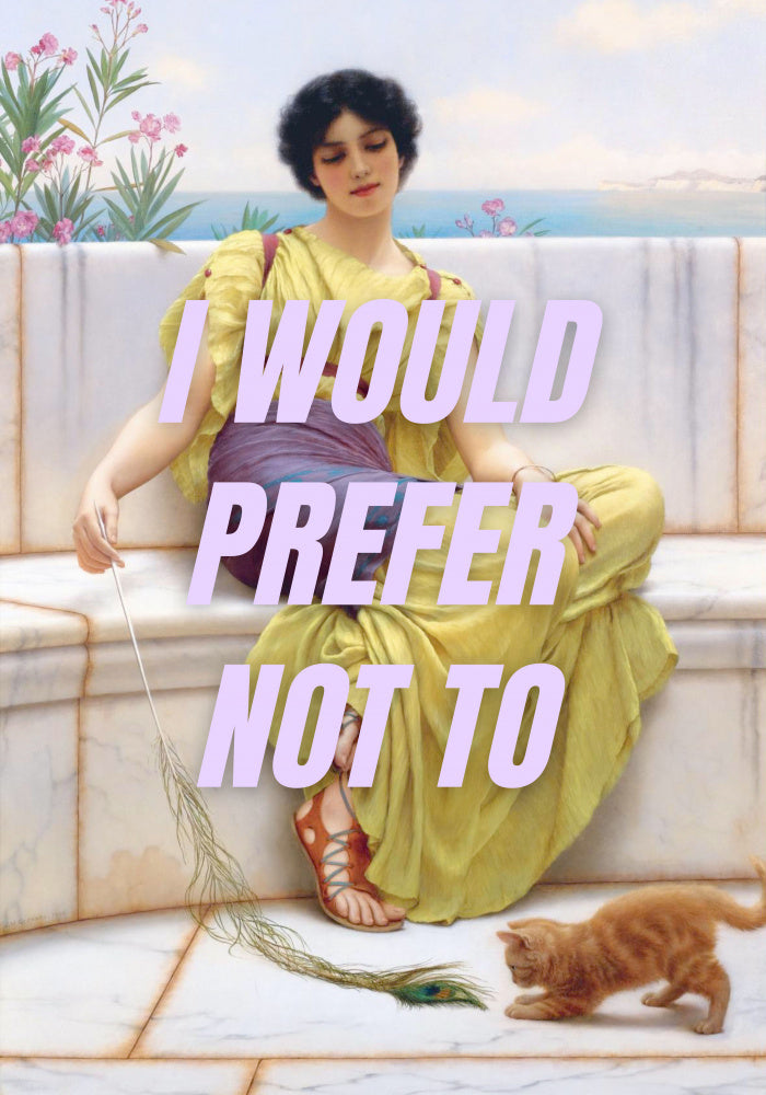 I Would Prefer Not To | Poster