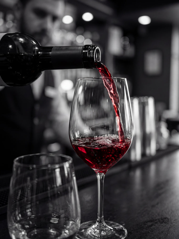 Red Wine Bar Pour | Canvas