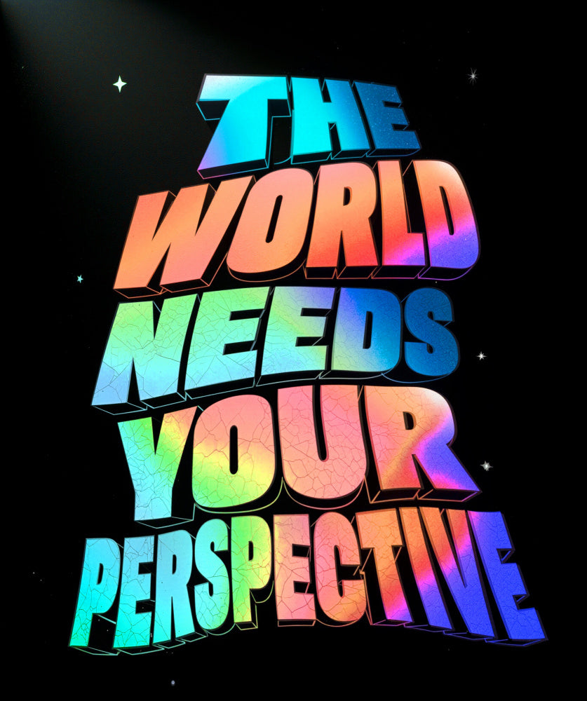Vibrant Perspective Message | Canvas