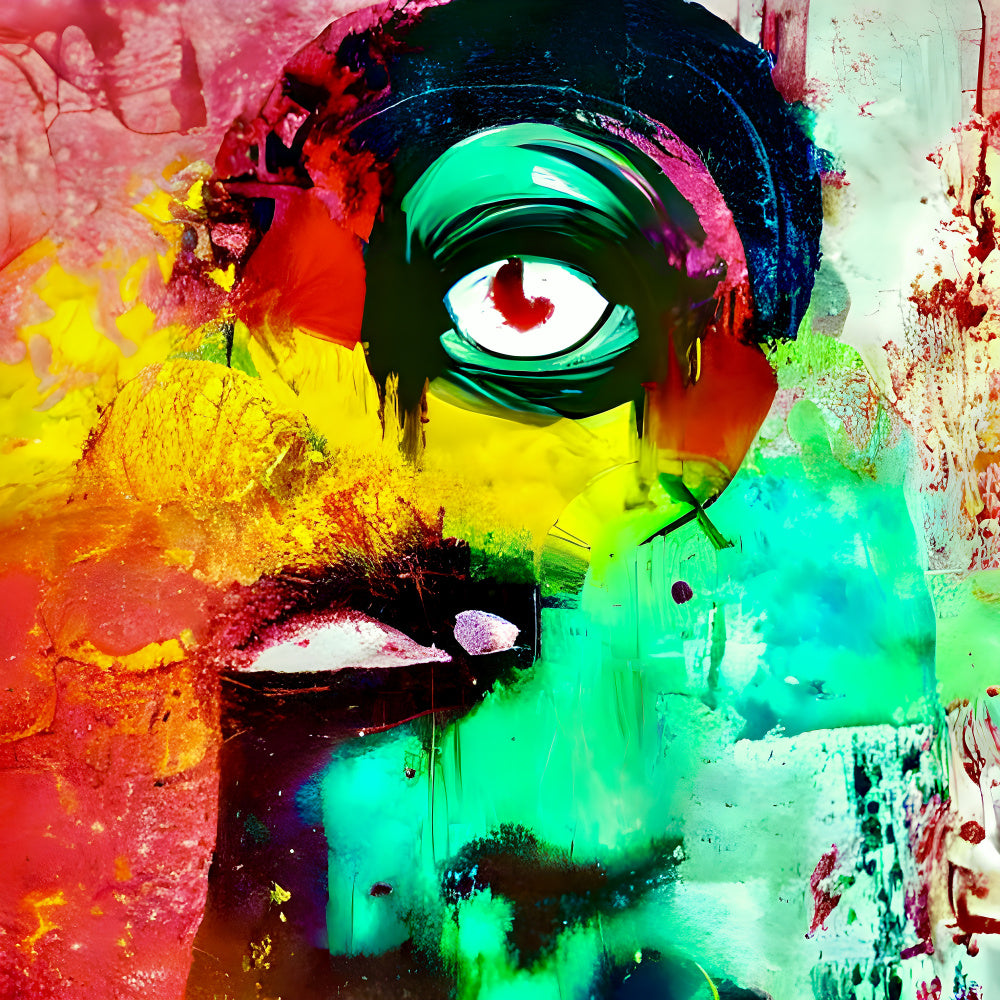 Vivid Abstract Eye | Poster