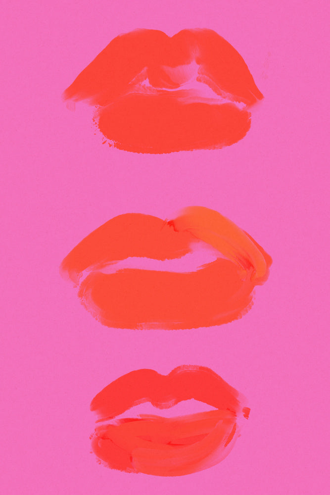 Neon Pout Series | Canvas