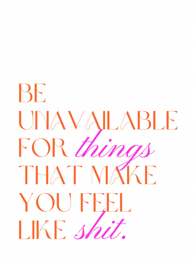 Empowering Self-Care Quote | Poster
