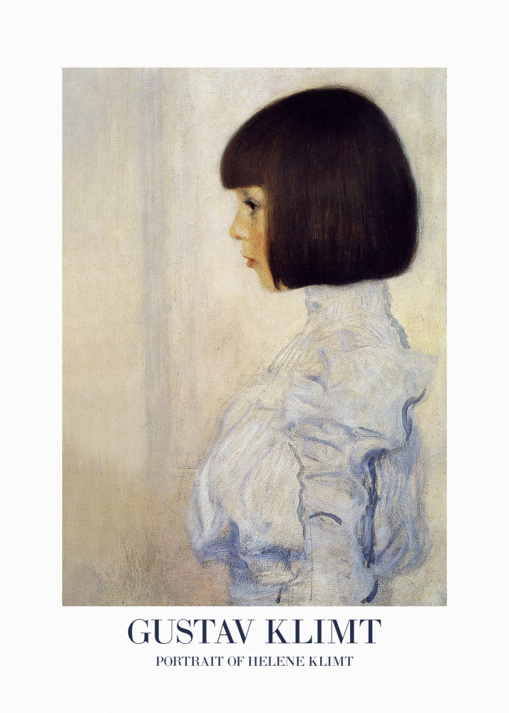 Portrait of Helene Klimt (1898) Poster | Canvas