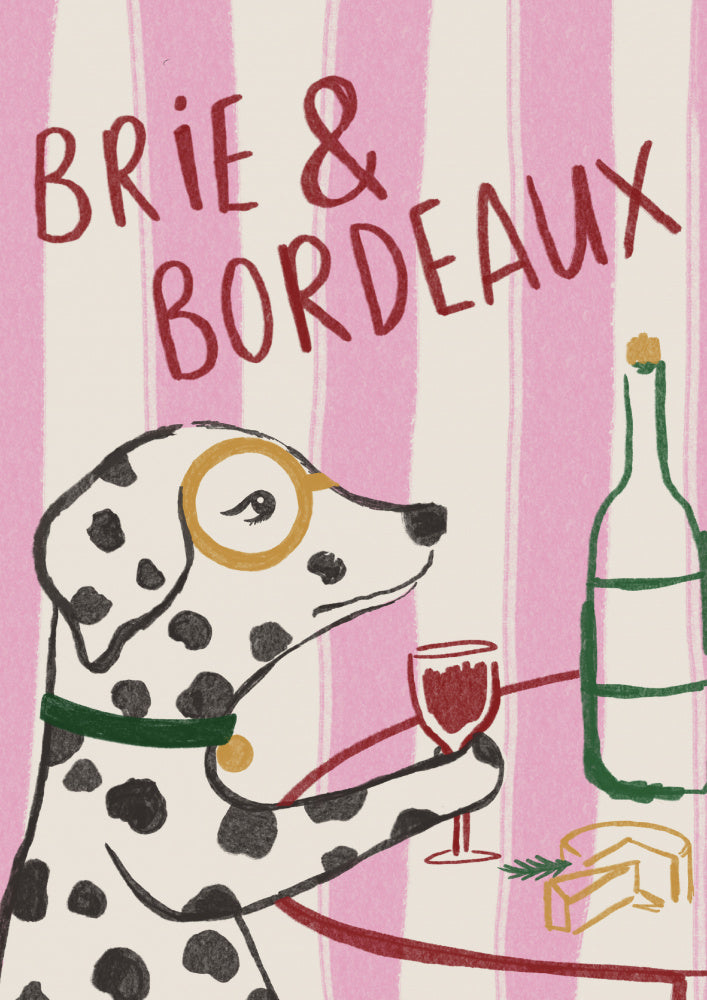 Brie & Bordeaux | Poster