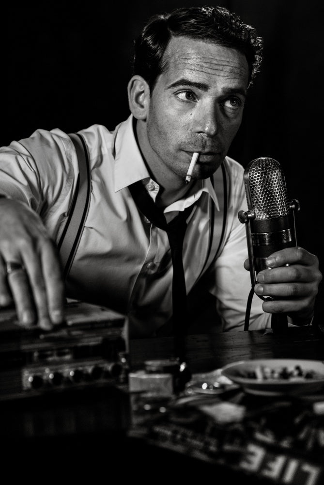 Smoking Radio Host | Poster