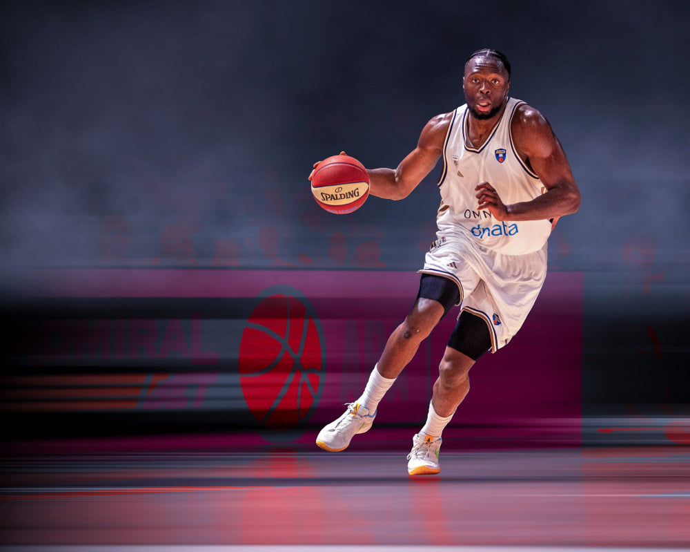 Focused Basketball Player | Poster
