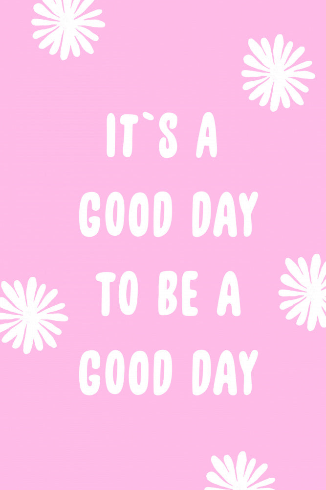 Pink Happy Quote | Canvas