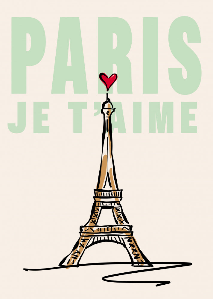 Paris Je T'aime | Canvas