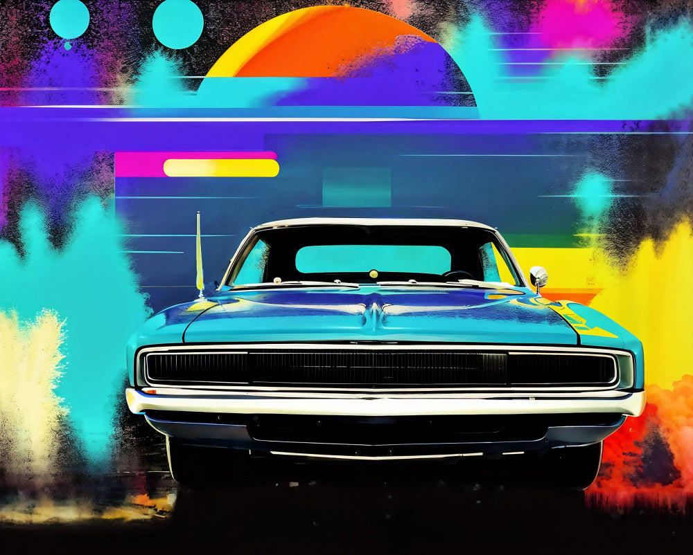 Classic Car Pop Art | Canvas