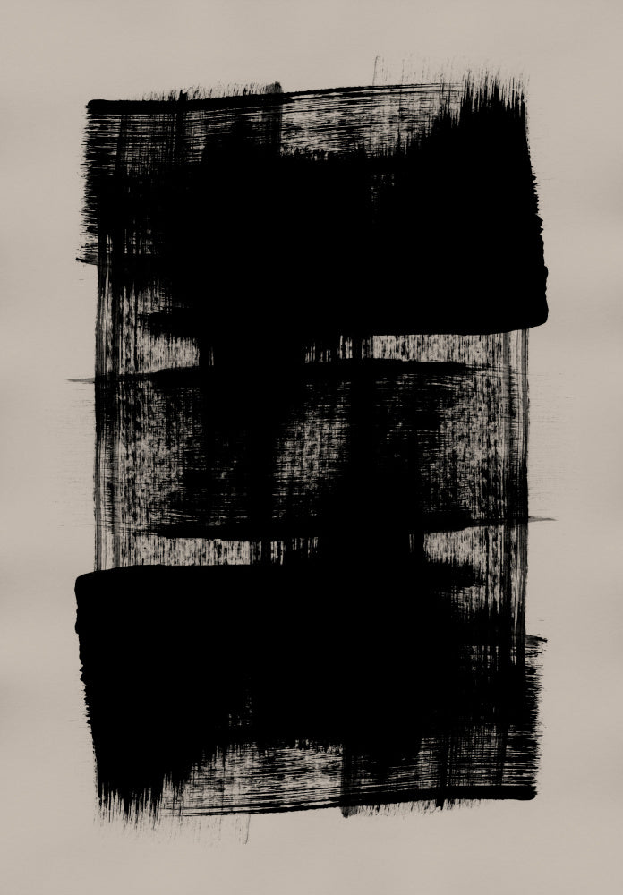 Abstract Brush Strokes 180Y | Poster