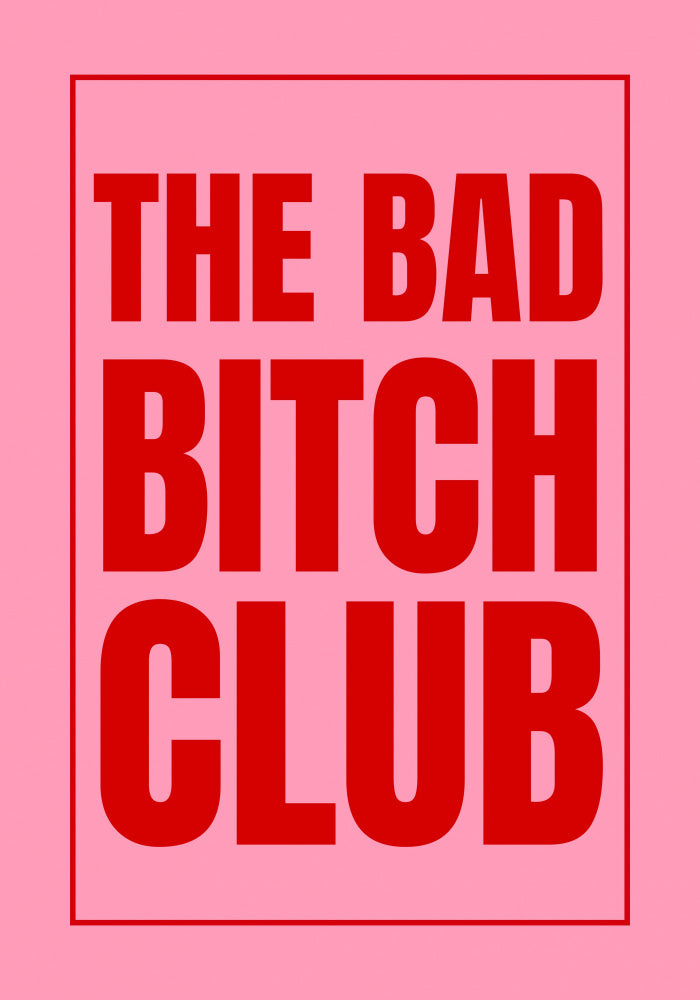 The Bad Bitch Club | Canvas