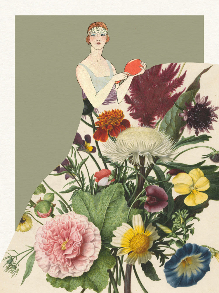 Flapper Floral Fashion | Canvas