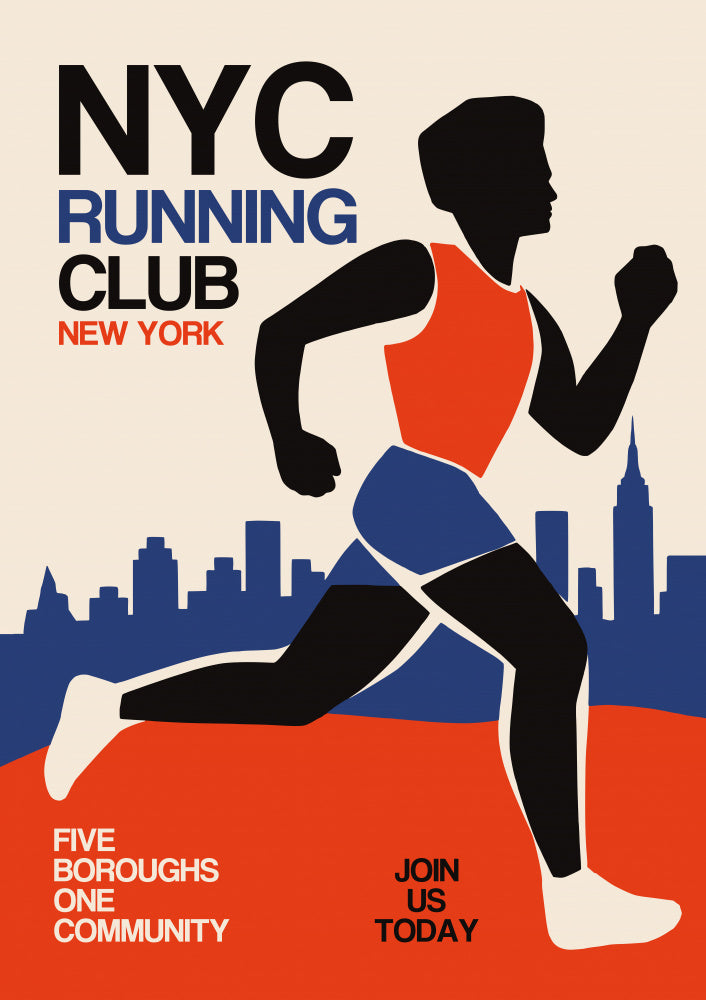 New York City Runner | Canvas