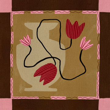 Out of Vase Blooms 4 | Canvas
