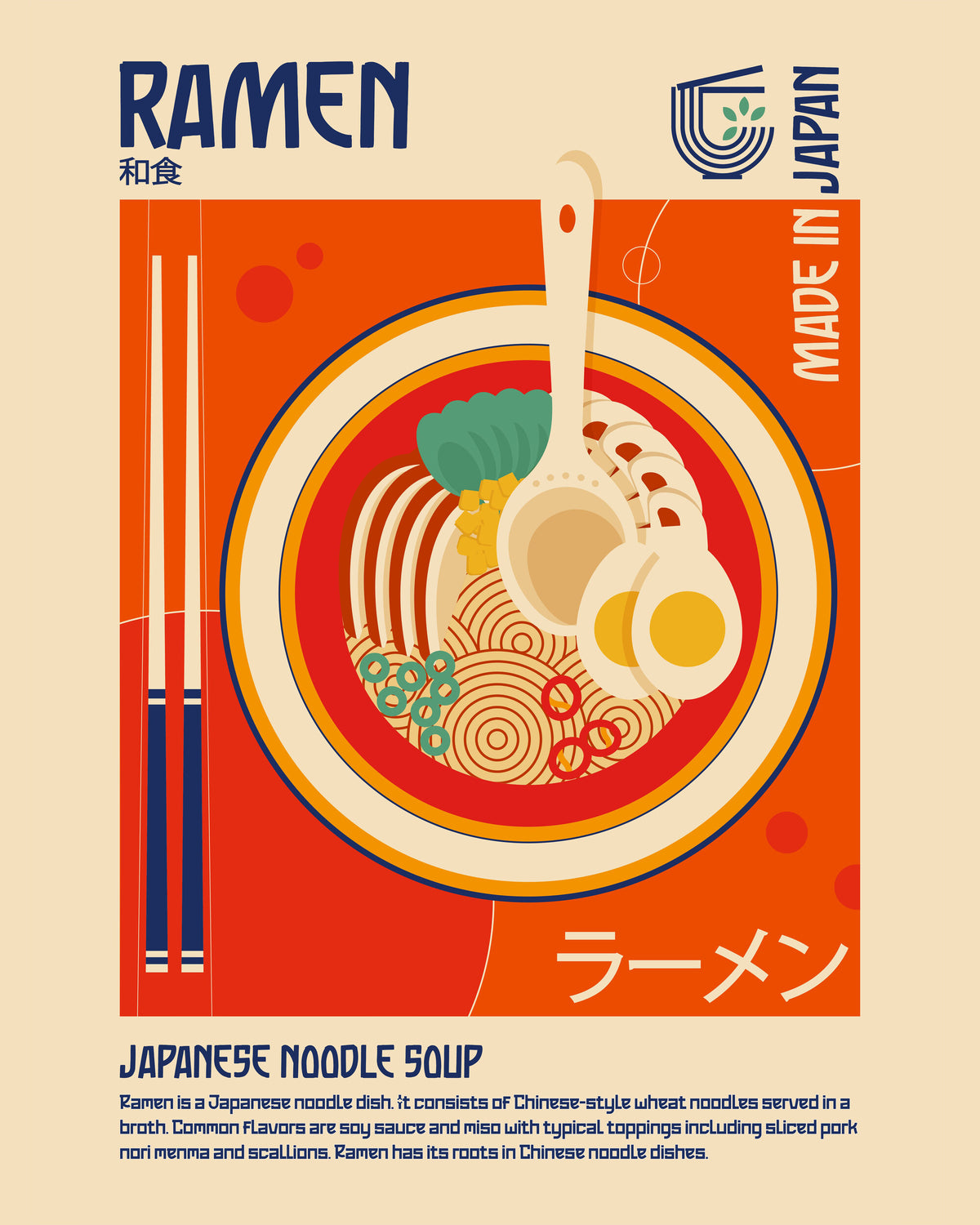 Classic Japanese Ramen | Poster