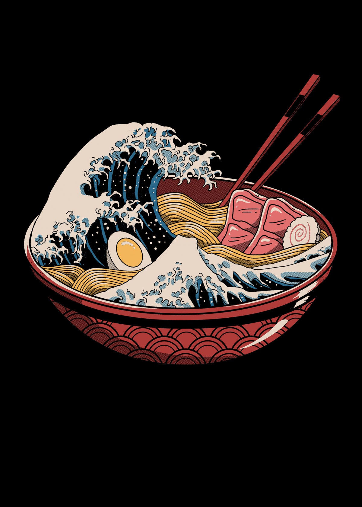 Great Ramen Wave | Poster
