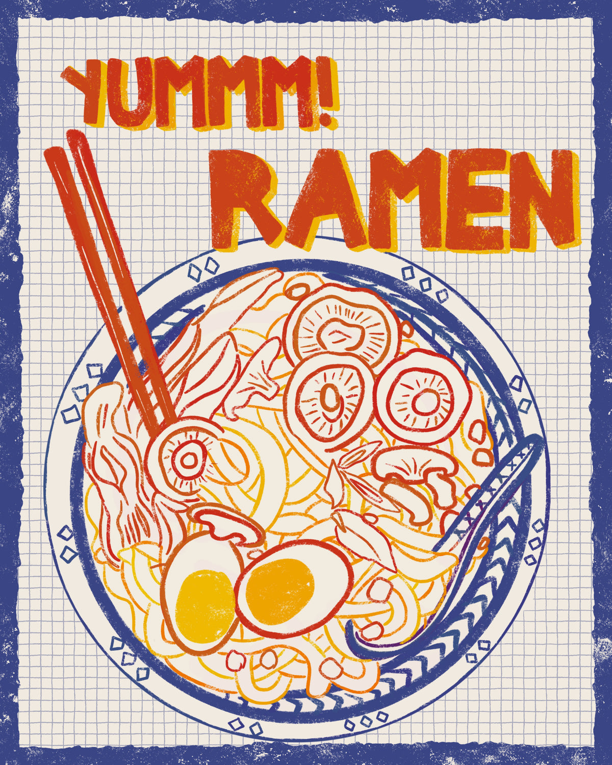 Yummy Ramen Bowl | Poster