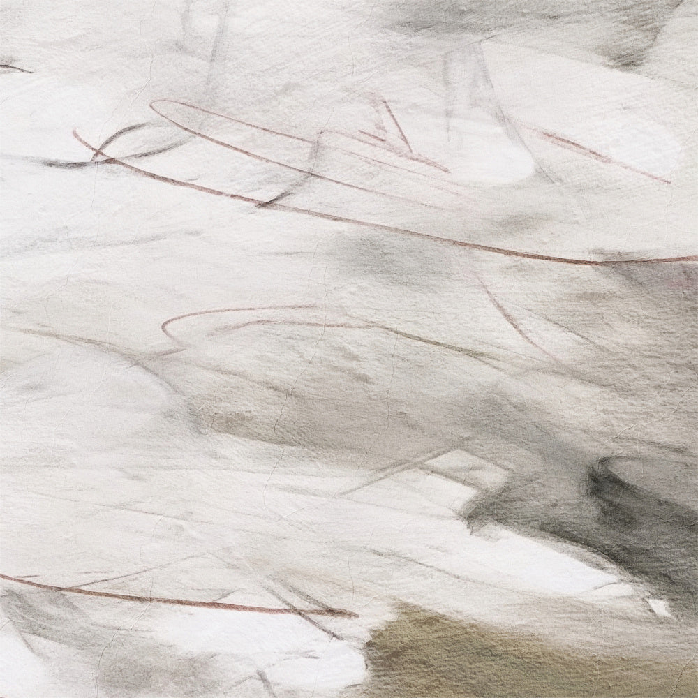 Subtle Grey Abstract | Canvas