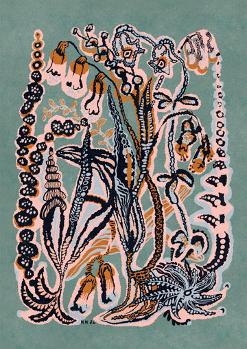 Ethereal Ocean Garden | Poster