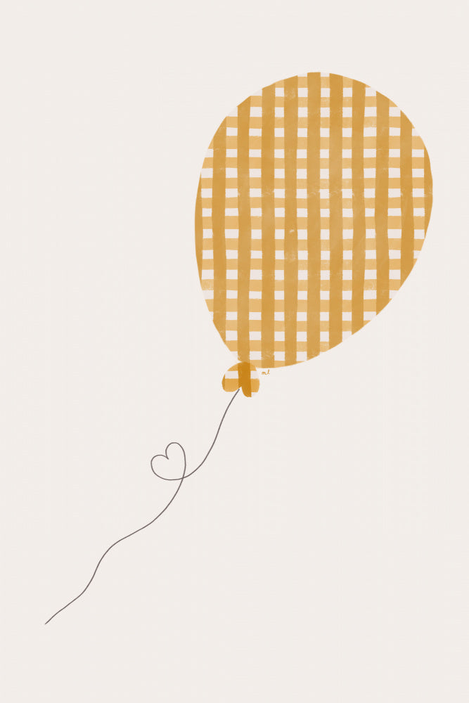 Vichy Balloon | Canvas