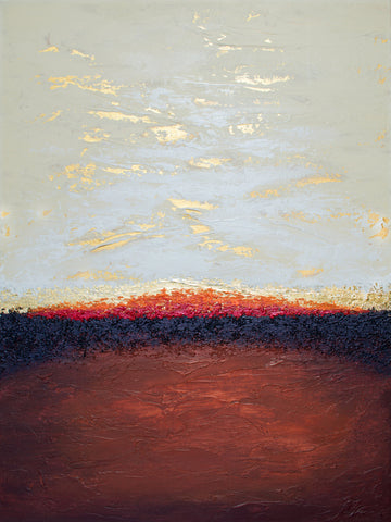Golden Desert Horizon | Poster
