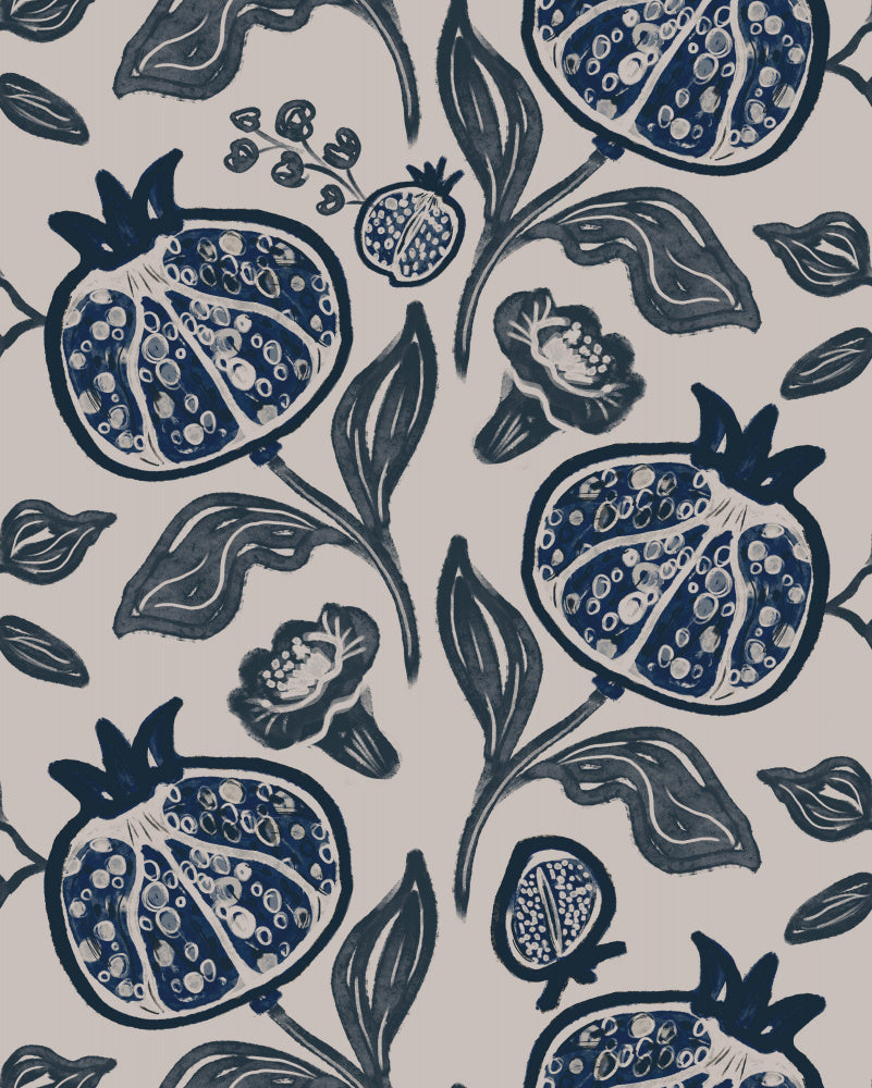 Pomegranates Pattern | Canvas