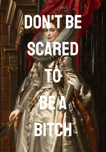 Empowering Queen Portrait | Poster