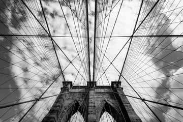 Brooklyn Bridge Upward View | Poster