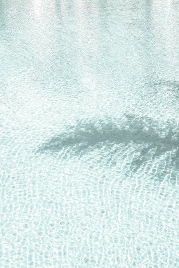 Clear Aqua Ripples | Canvas