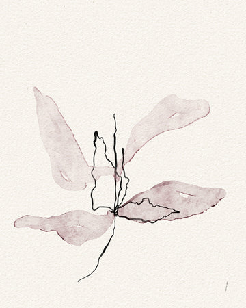 Delicate Botanical Bloom | Poster