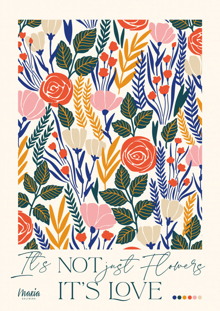 Vibrant Botanical Bloom | Canvas