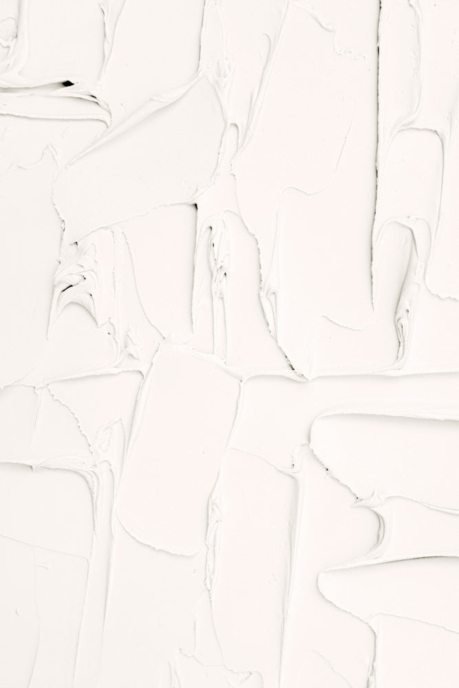 White Textured Abstract | Canvas
