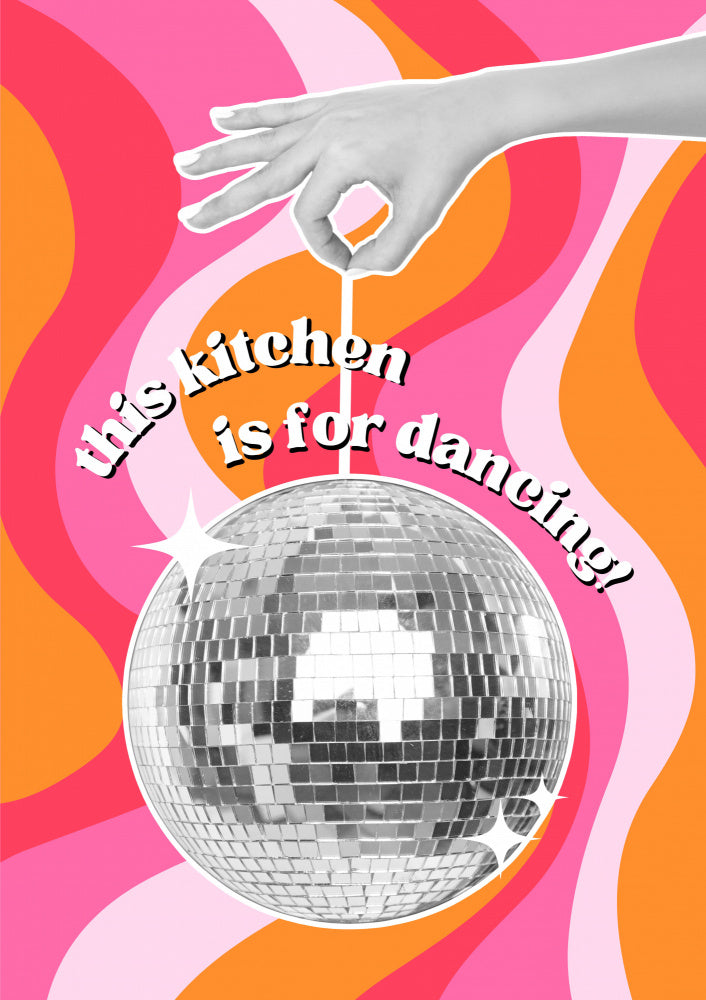 Disco Kitchen Vibes | Canvas