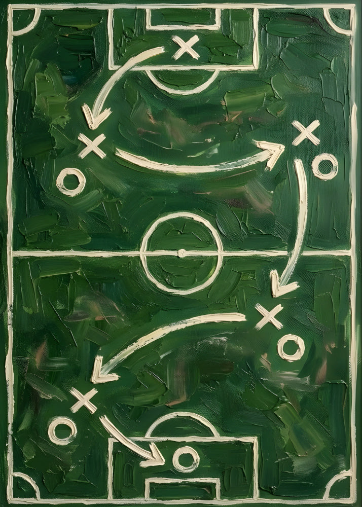 Soccer Field Strategy | Poster