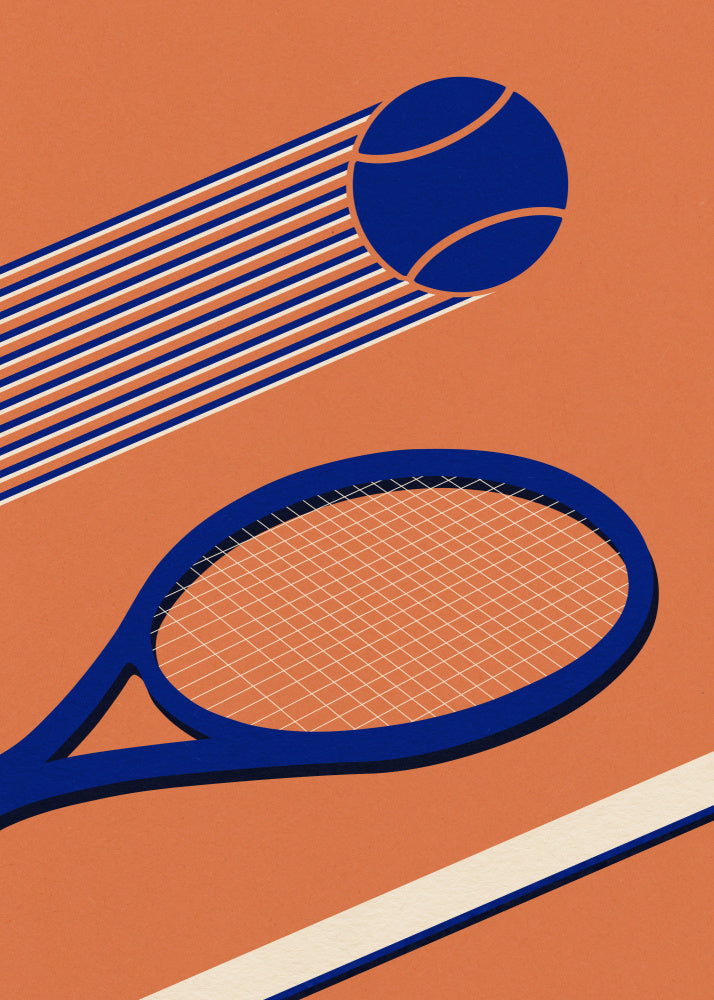Tennis 80s | Poster