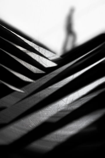 Solitary Figure Ascending | Canvas
