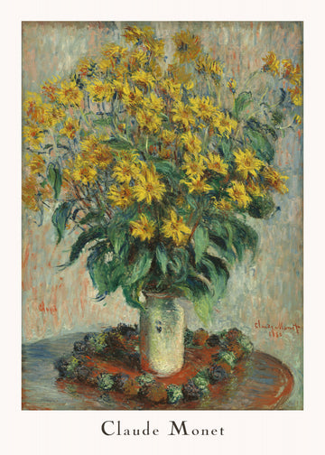 Jerusalem Artichoke Flowers | Poster