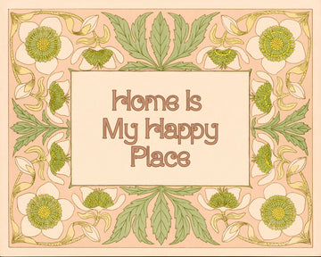 Home Is My Happy Place | Poster