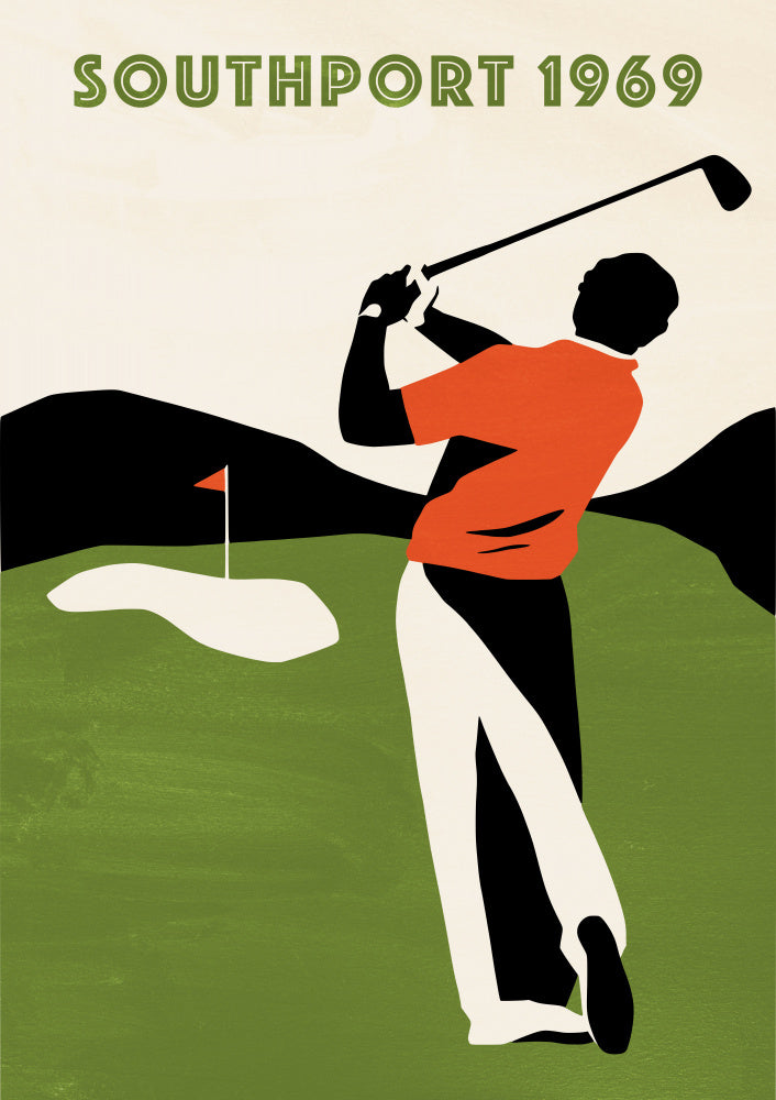 Southport Golf 1969 | Poster
