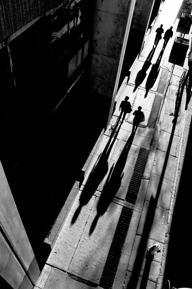 Long City Shadows | Canvas