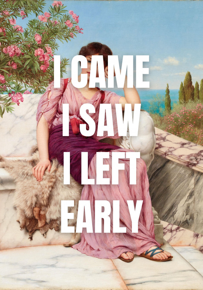 Classical Lady Funny Quote | Canvas