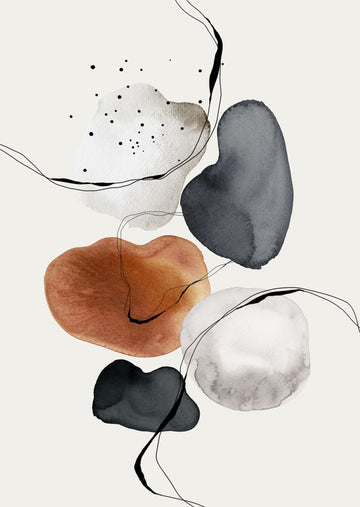 Fluid Shapes Dance | Canvas