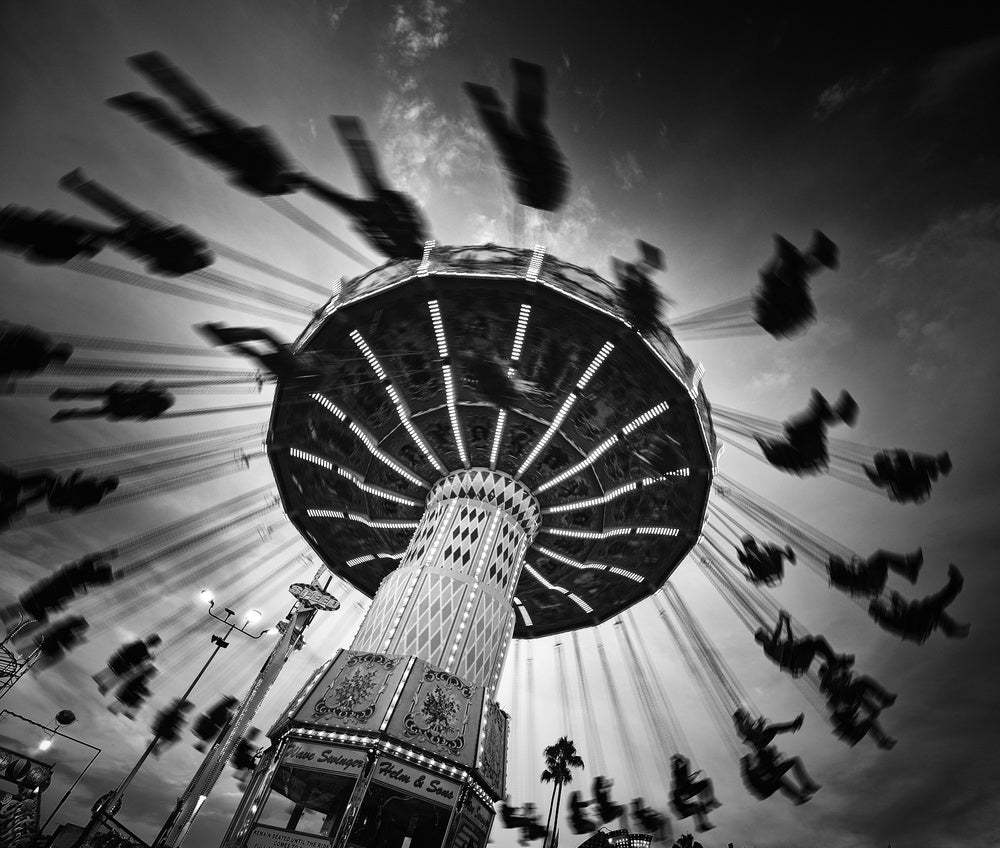 Dynamic Carnival Swings | Canvas