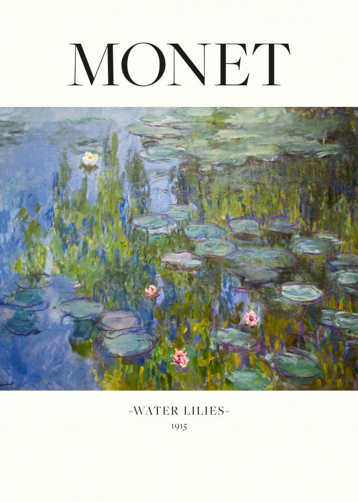 Water Lilies 1915 | Canvas