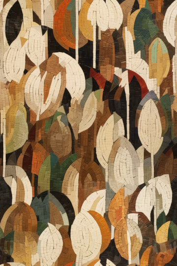 Mosaic Forest Vibrance | Canvas