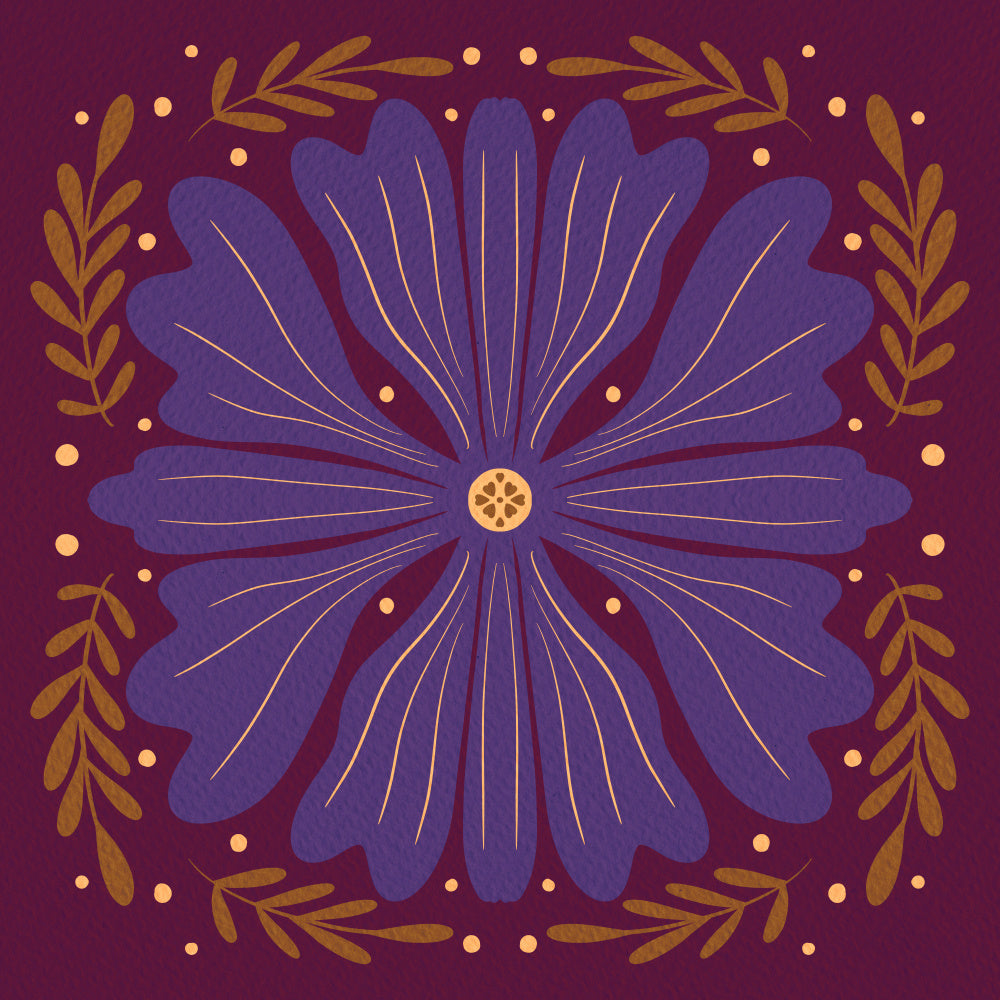Rich Purple Bloom | Poster